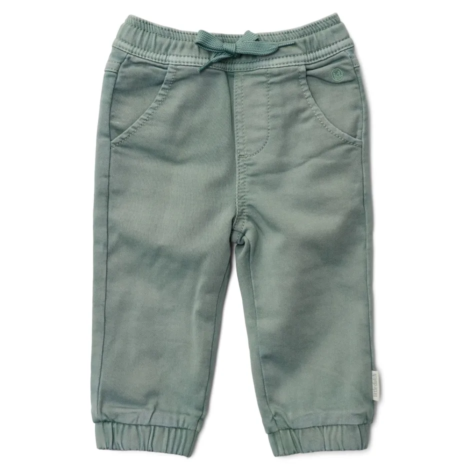 Little Dutch Jongens Kleding|Kinderkleding^Broek - Groen - Forest Friends