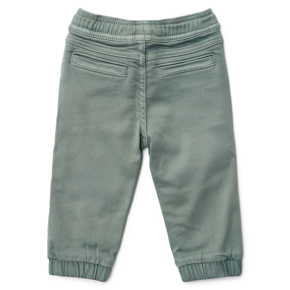 Little Dutch Jongens Kleding|Kinderkleding^Broek - Groen - Forest Friends