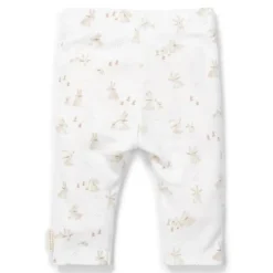 Little Dutch Babykleding^Broek - Wit - Newborn Naturals - Baby Bunny