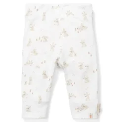 Little Dutch Babykleding^Broek - Wit - Newborn Naturals - Baby Bunny