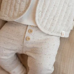 Little Dutch Babykleding^Broek - Zand - Newborn Naturals