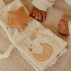 Little Dutch Educatief Speelgoed^Buggyboekje - Wit - Newborn Naturals