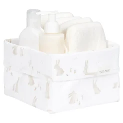 Little Dutch Commodemandjes|Decoratie^Commodemandje klein - Wit - Newborn Naturals - Baby Bunny