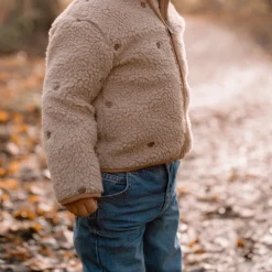 Little Dutch Jongens Kleding|Kinderkleding^Denim Broek - Blauw - Forest Friends