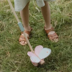 Little Dutch Educatief Speelgoed|Houten Speelgoed^Duwstok - Roze - Fairy Garden