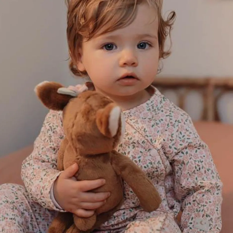 Little Dutch Pyjama's|Pyjama's^Eendelige pyjama - Roze - Fairy Garden - Fairy Floral