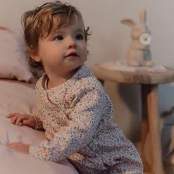 Little Dutch Pyjama's|Pyjama's^Eendelige pyjama - Roze - Fairy Garden - Fairy Floral