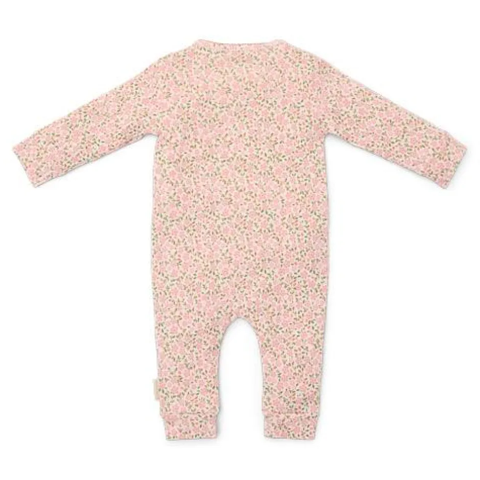 Little Dutch Pyjama's|Pyjama's^Eendelige pyjama - Roze - Fairy Garden - Fairy Floral