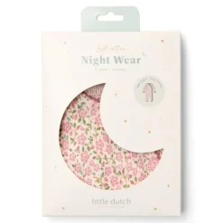 Little Dutch Pyjama's|Pyjama's^Eendelige pyjama - Roze - Fairy Garden - Fairy Floral
