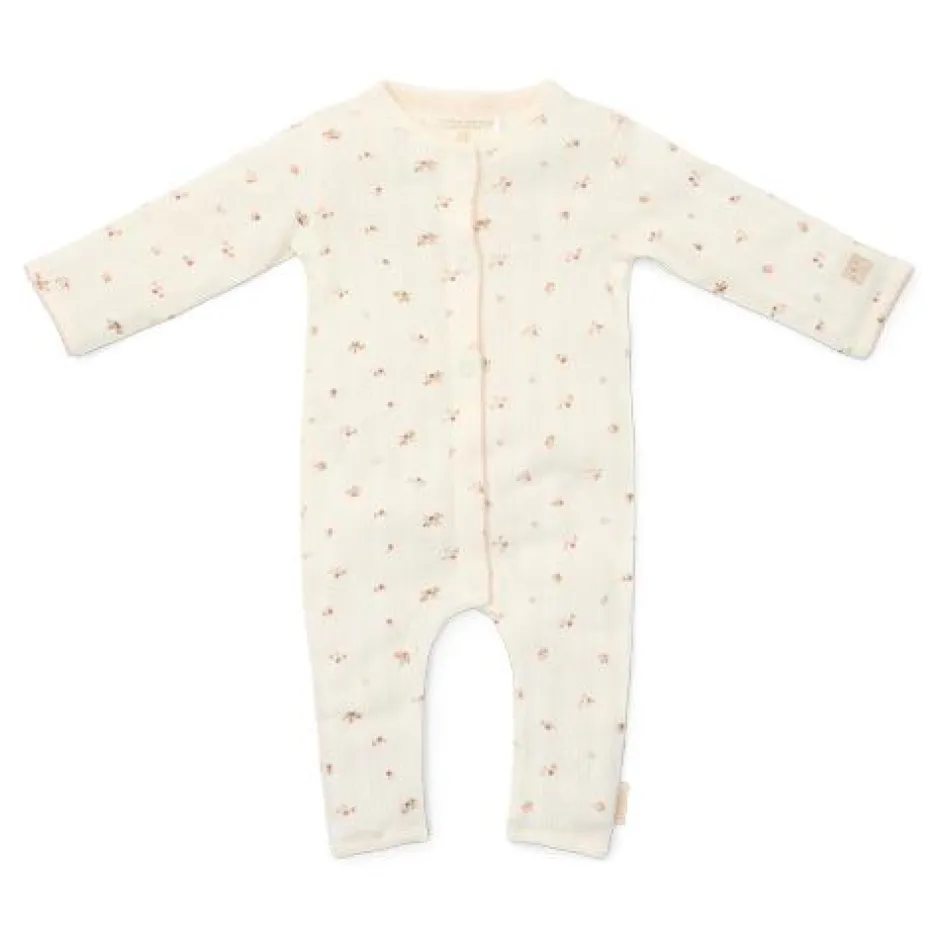 Little Dutch Pyjama's|Pyjama's^Eendelige pyjama - Wit - Fairy Garden - Fairy Blossom