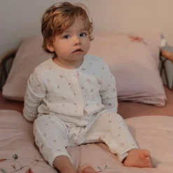 Little Dutch Pyjama's|Pyjama's^Eendelige pyjama - Wit - Fairy Garden - Fairy Blossom