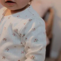 Little Dutch Pyjama's|Pyjama's^Eendelige pyjama - Wit - Fairy Garden - Fairy Blossom