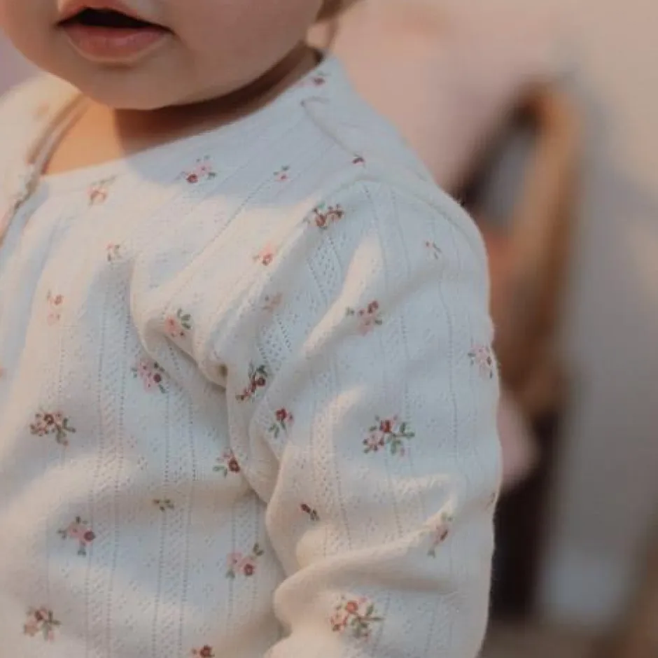 Little Dutch Pyjama's|Pyjama's^Eendelige pyjama - Wit - Fairy Garden - Fairy Blossom