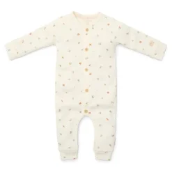 Little Dutch Pyjama's|Pyjama's^Eendelige pyjama - Wit - Forest Friends - Forest Treasures