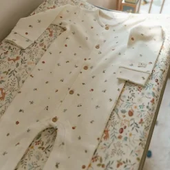 Little Dutch Pyjama's|Pyjama's^Eendelige pyjama - Wit - Forest Friends - Forest Treasures