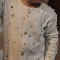 Little Dutch Pyjama's|Pyjama's^Eendelige pyjama - Wit - Forest Friends - Forest Treasures