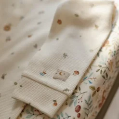 Little Dutch Pyjama's|Pyjama's^Eendelige pyjama - Wit - Forest Friends - Forest Treasures