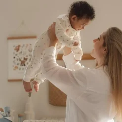 Little Dutch Pyjama's|Pyjama's^Eendelige pyjama - Wit - Forest Friends - Forest Treasures