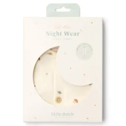 Little Dutch Pyjama's|Pyjama's^Eendelige pyjama - Wit - Forest Friends - Forest Treasures