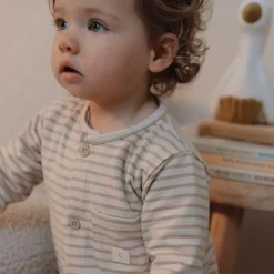 Little Dutch Pyjama's|Pyjama's^Eendelige pyjama - Zand - Gestreept