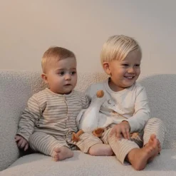 Little Dutch Pyjama's|Pyjama's^Eendelige pyjama - Zand - Gestreept