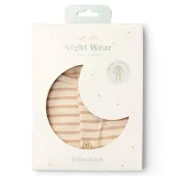 Little Dutch Pyjama's|Pyjama's^Eendelige pyjama - Zand - Gestreept