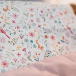 Little Dutch Dekbedovertrekken^Eenpersoons dekbedovertrek - Meerkleurig - Fairy Garden - Fairy Wonders