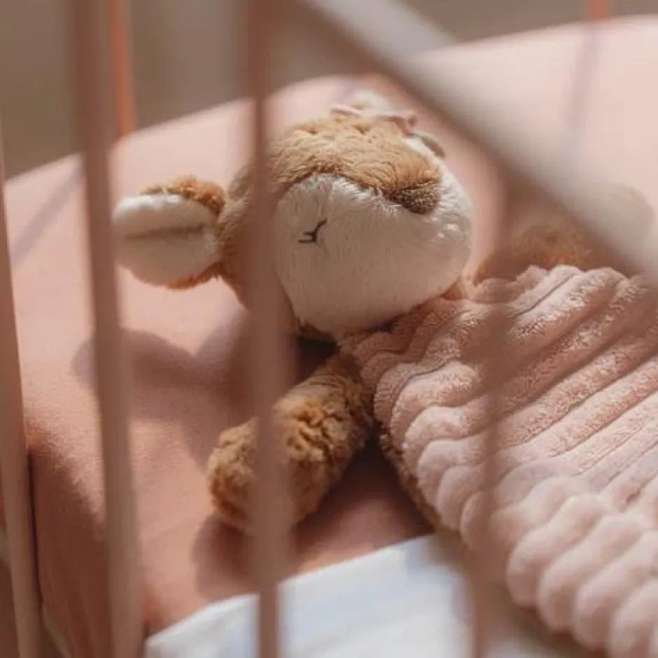 Little Dutch Hoeslakens^Eenpersoons hoeslaken - Roze - Essentials