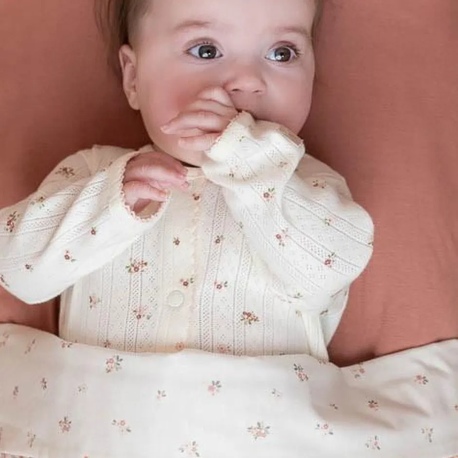 Little Dutch Hoeslakens^Eenpersoons hoeslaken - Roze - Essentials