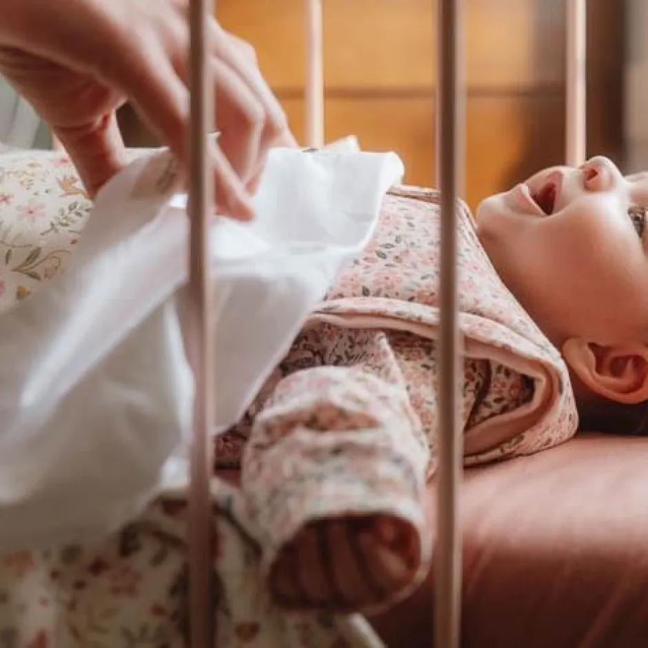 Little Dutch Hoeslakens^Eenpersoons hoeslaken - Roze - Essentials