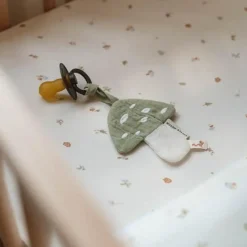 Little Dutch Hoeslakens^Eenpersoons hoeslaken - Wit - Maat Eenpersoons - Forest Friends - Forest Treasures