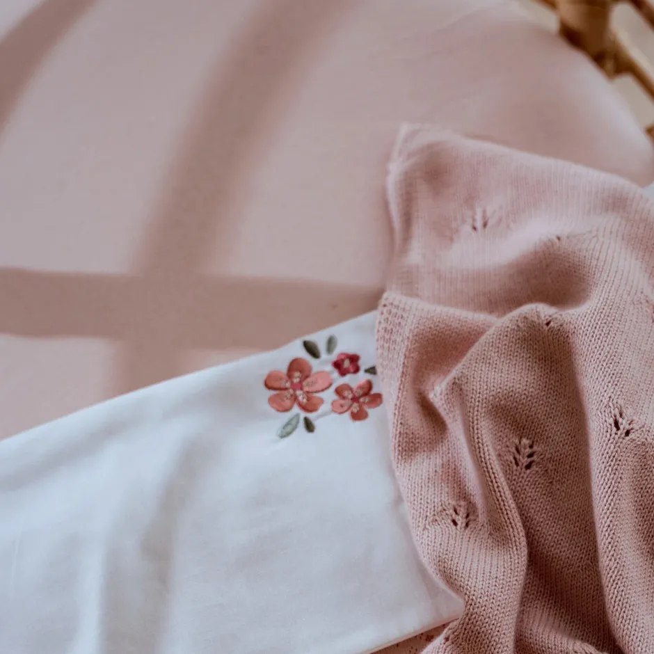 Little Dutch Hoeslakens^Eenpersoonshoeslaken - Roze - Essentials