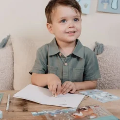 Little Dutch Creatief Speelgoed^Etui met inhoud - Blauw - Forest Friends