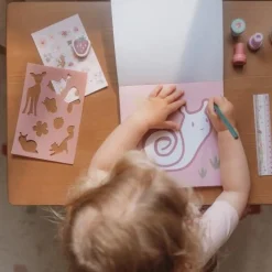 Little Dutch Creatief Speelgoed^Etui met inhoud - Roze - Fairy Garden