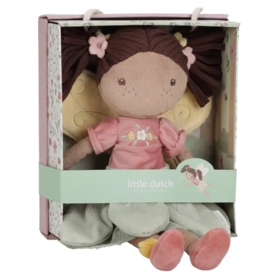 Little Dutch Zachte Poppen|Poppen^Fairy Evi - Roze - Fairy Garden