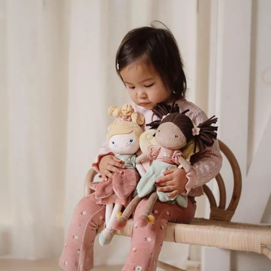 Little Dutch Zachte Poppen|Poppen^Fairy Evi - Roze - Fairy Garden