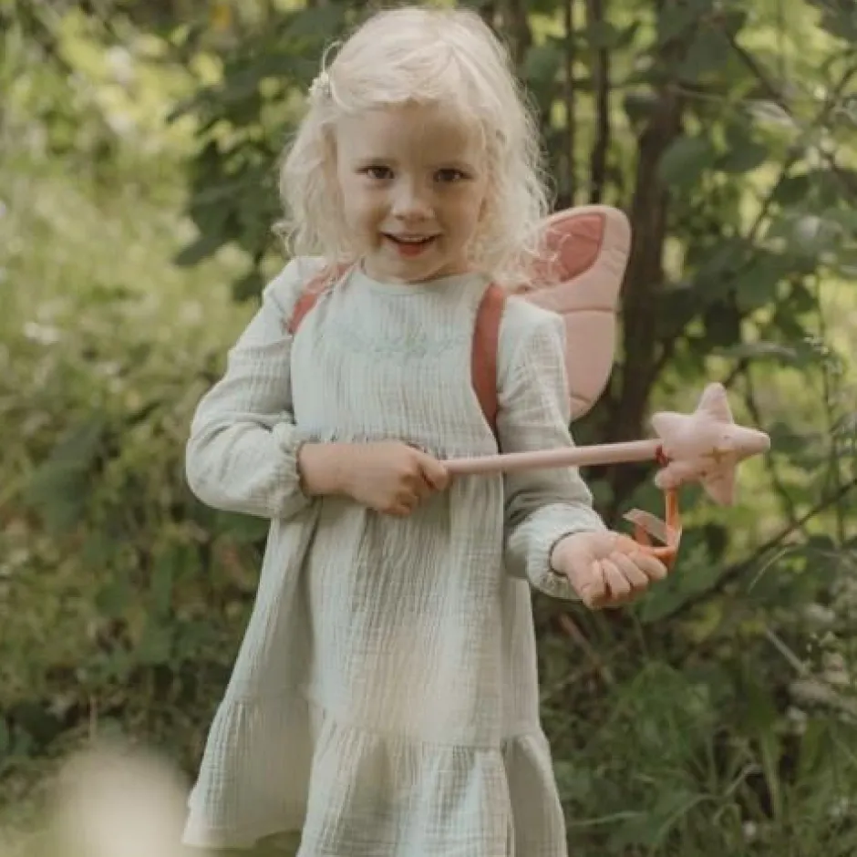 Little Dutch Rollenspel^Feeënvleugels en toverstaf - Roze - Fairy Garden