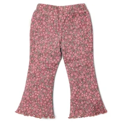 Little Dutch Meisjes Kleding|Kinderkleding^Flared broek - Roze - Fairy Garden - Bloemen