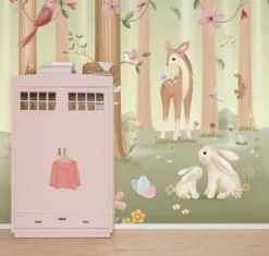 Little Dutch Decoratie|Behang^Fotobehang - Meerkleurig - Fairy Garden