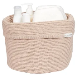 Little Dutch Commodemandjes|Decoratie^Gebreid commodemandje rond Beige