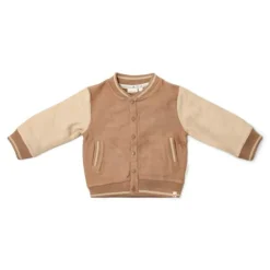 Little Dutch Jongens Kleding|Kinderkleding^Gebreid vest - Bruin - Forest Friends