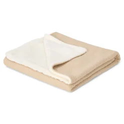 Little Dutch Wiegdekens^Gebreid wiegdeken - fleece - Beige - Essentials