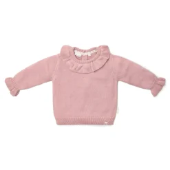 Little Dutch Meisjes Kleding|Kinderkleding^Gebreide trui - Roze - Fairy Garden