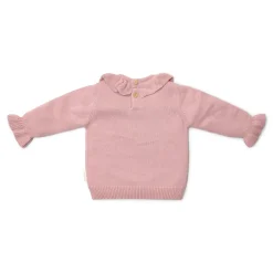 Little Dutch Meisjes Kleding|Kinderkleding^Gebreide trui - Roze - Fairy Garden