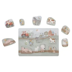 Little Dutch Speelgoed Vanaf 2 Jaar|Puzzels & Spelletjes^Geluidenpuzzel Little Farm