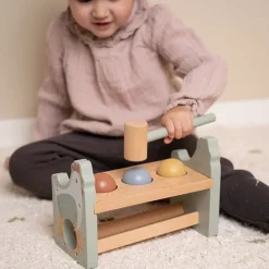 Little Dutch Speelgoed Vanaf 1 Jaar|Educatief Speelgoed^Hamerbankje met ballen  Little Farm