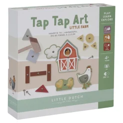 Little Dutch Puzzels & Spelletjes|Houten Speelgoed^Hamertje tik Little Farm