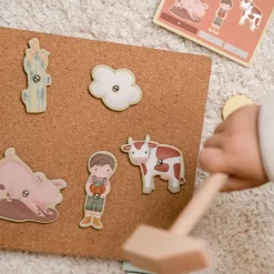 Little Dutch Puzzels & Spelletjes|Houten Speelgoed^Hamertje tik Little Farm