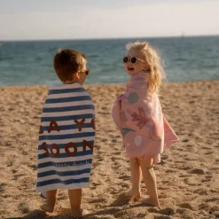 Little Dutch Strand & Water Speelgoed^Handdoek - Meerkleurig - Maat one size - Ocean Treasures