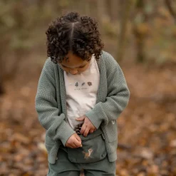 Little Dutch Jongens Kleding|Kinderkleding^Heuptasje - Groen - Maat one size - Forest Friends
